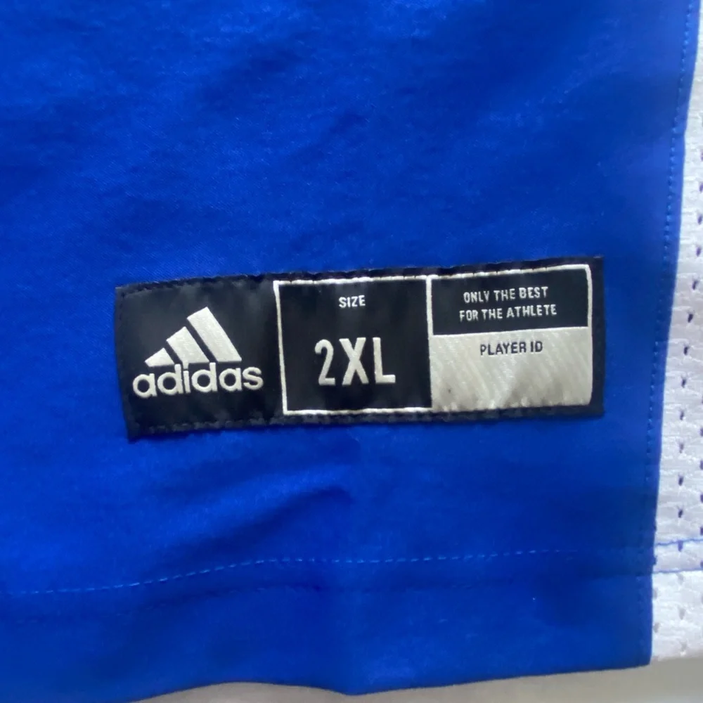 Adidas Plus Size 2XL Royal Blue‎ Football Practice Jersey